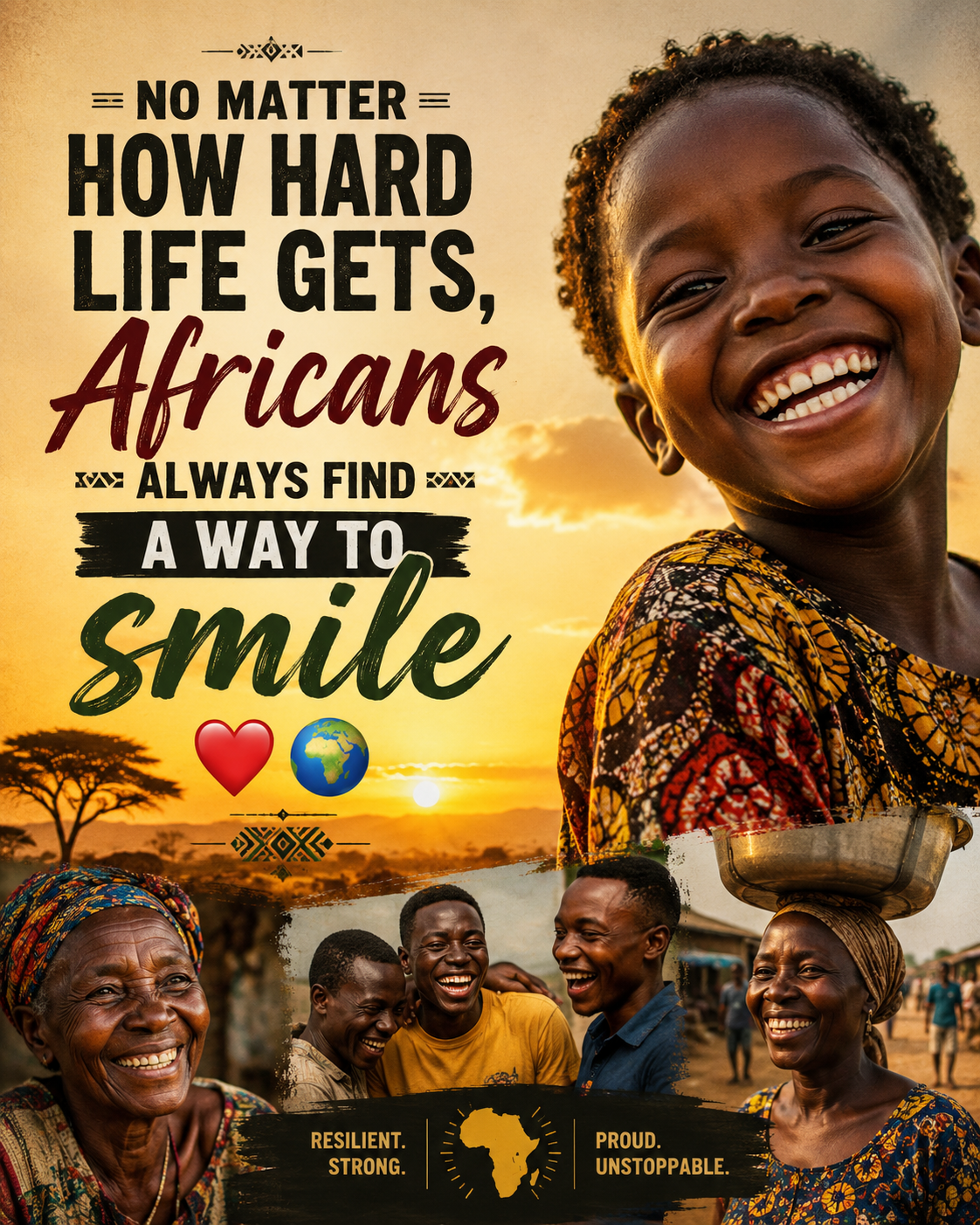 Africans always find a way to smile.❤️
#LekeeLekee #Africans