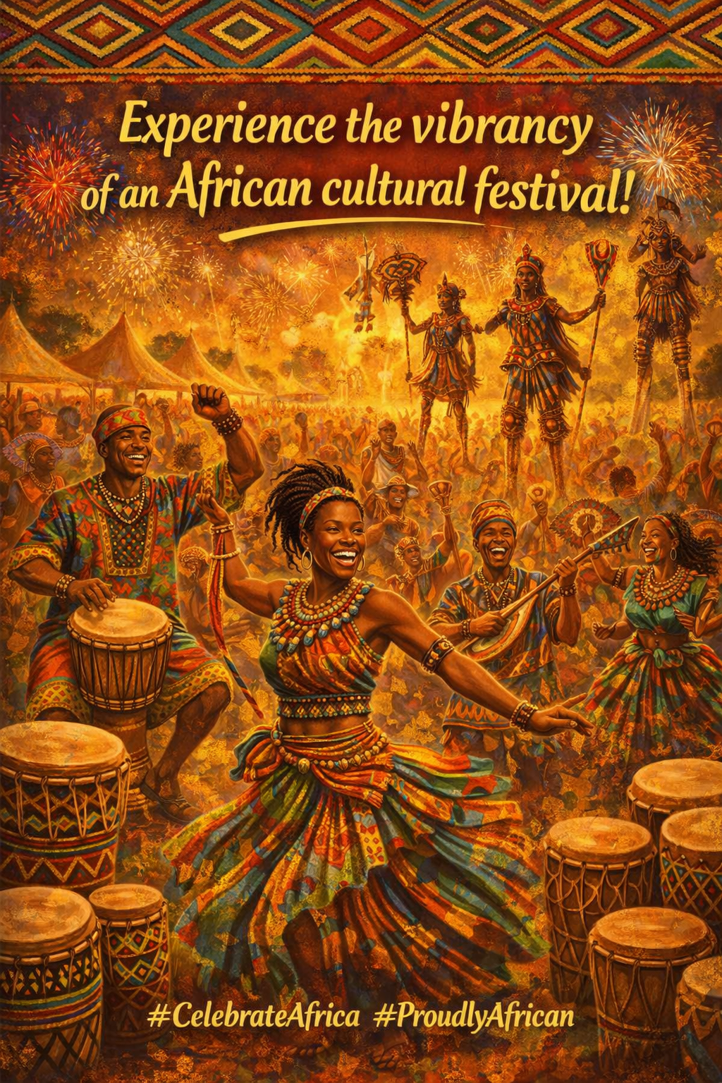 Celebrate the Rhythm of Africa!
#LekeeLekee #Trending #AfricanPride