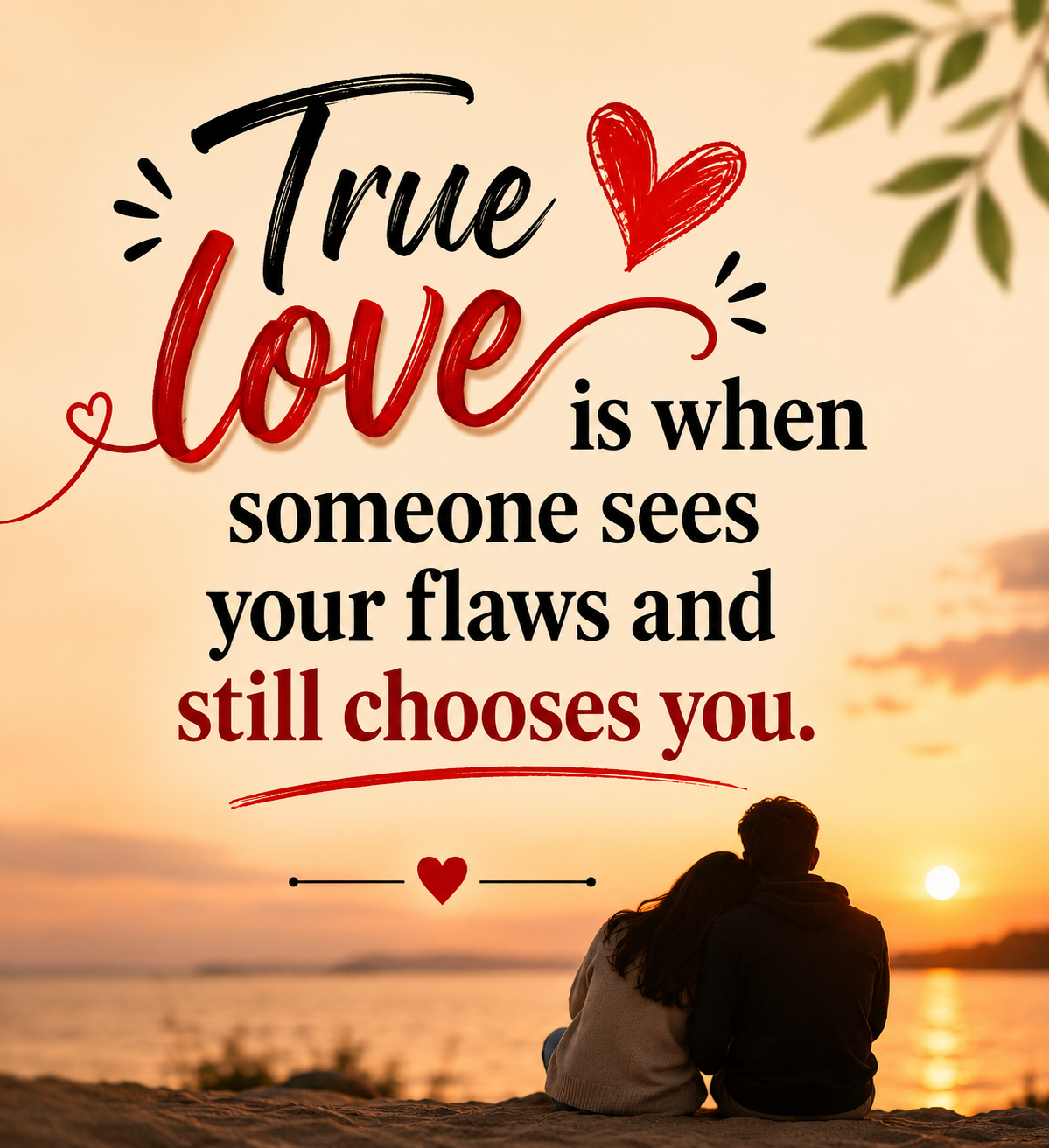 True love isn't about finding someone perfect. It's about finding someone who knows your imperfectio...