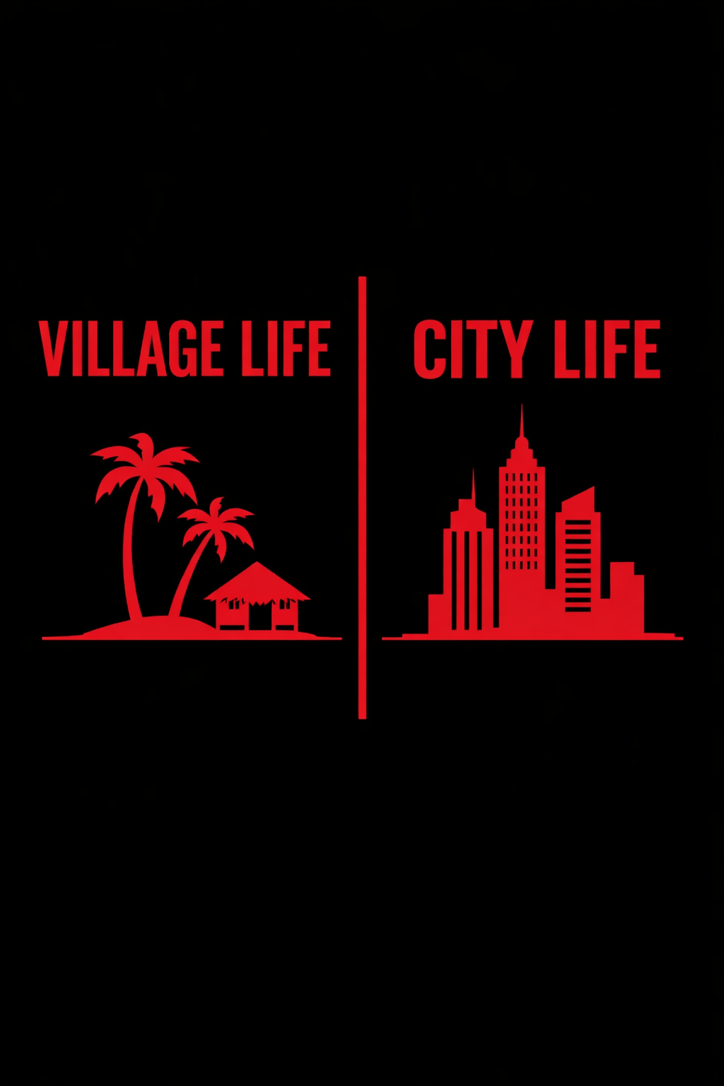 Which one wins your heart?
๐ด Village life? -peace, nature, and simplicity.
๐ City life? -hustle,...