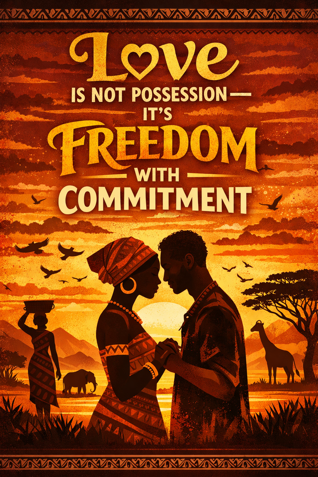 Love thrives where freedom and commitment walk hand in hand.
#LekeeLekee #LoveAndRespect