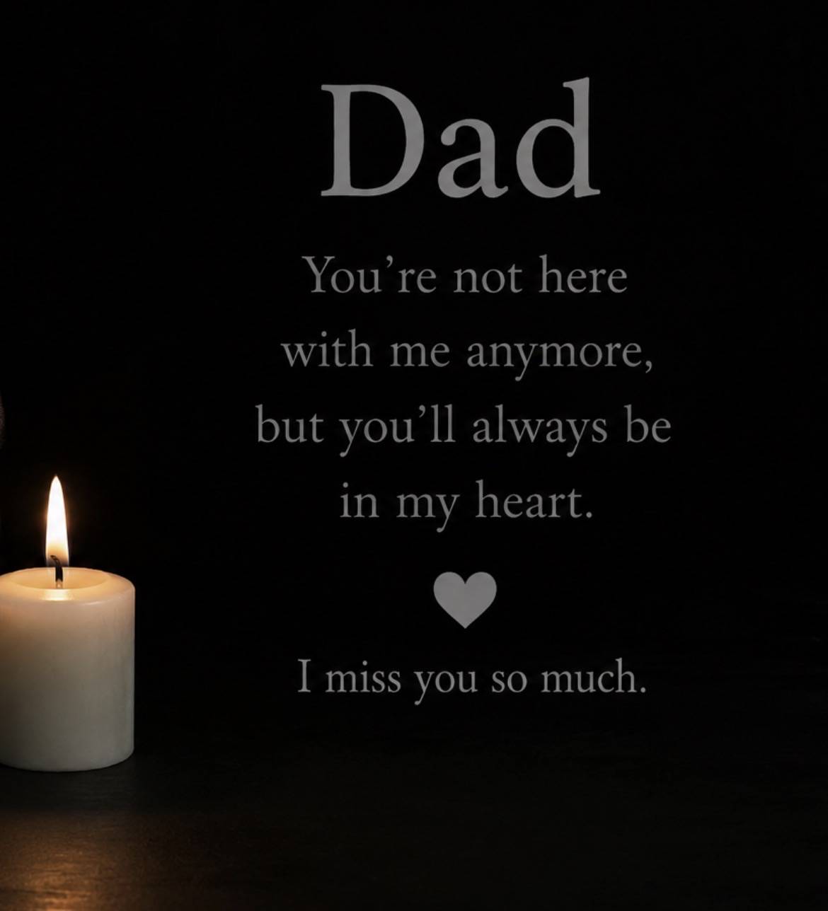 Biggest heartbreak?? My FATHER
Lost him without a proper goodbye. I lost him with no last words. I l...