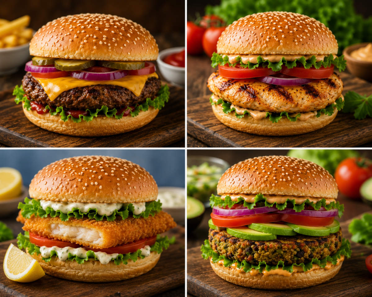 Did you know?
Burgers are one of the most loved foods around the world! From classic cheeseburgers...