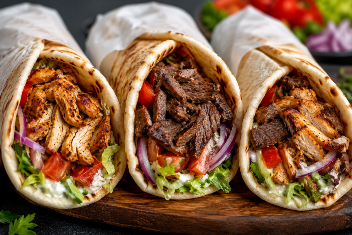 Did you know?
Shawarma is one of the world's most popular street foods! Made with thinly sliced, se...