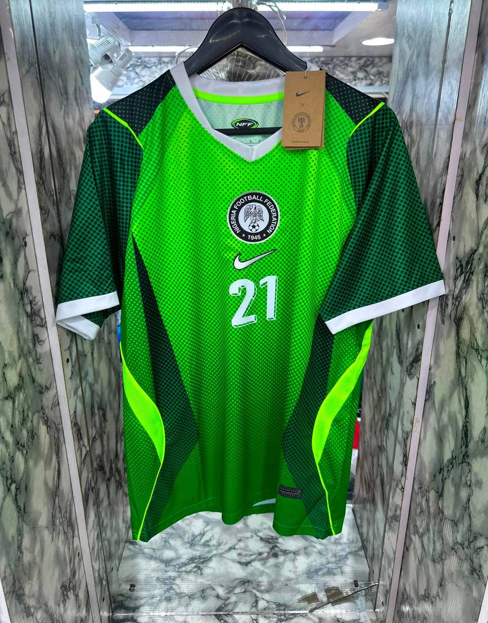 You can't be a citizen without having the jersey of the country. Buy 2 authentic Nigeria jersey from...