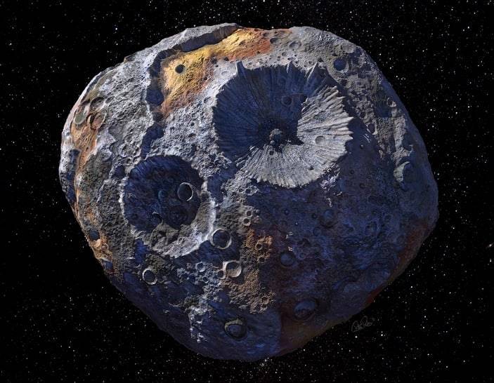 On the asteroid Psyche 16, gold reserves worth 700 quintillion dollars have been discovered. This is...