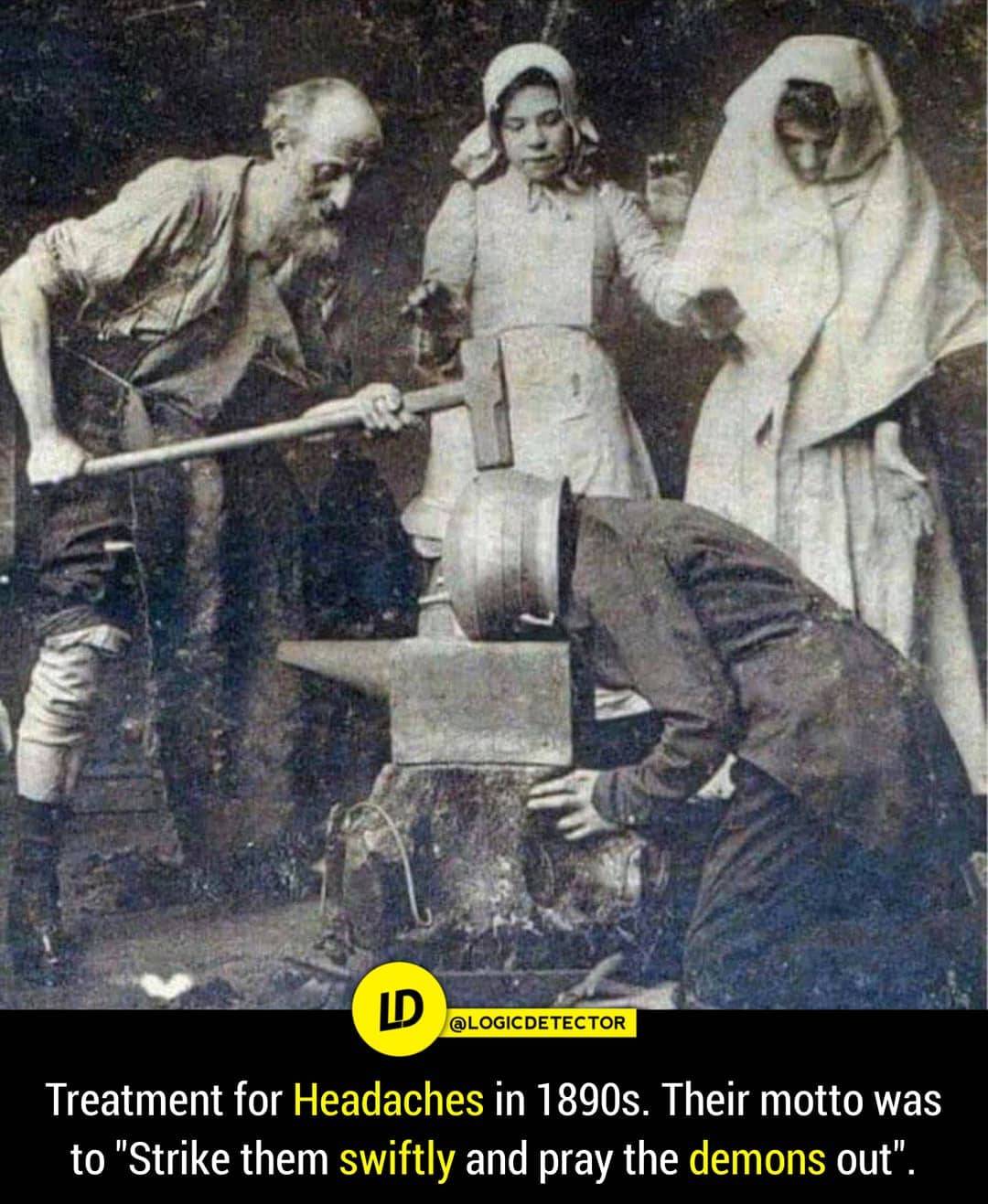 Treatment for Headaches in 1890s
who would like to take this treatment?