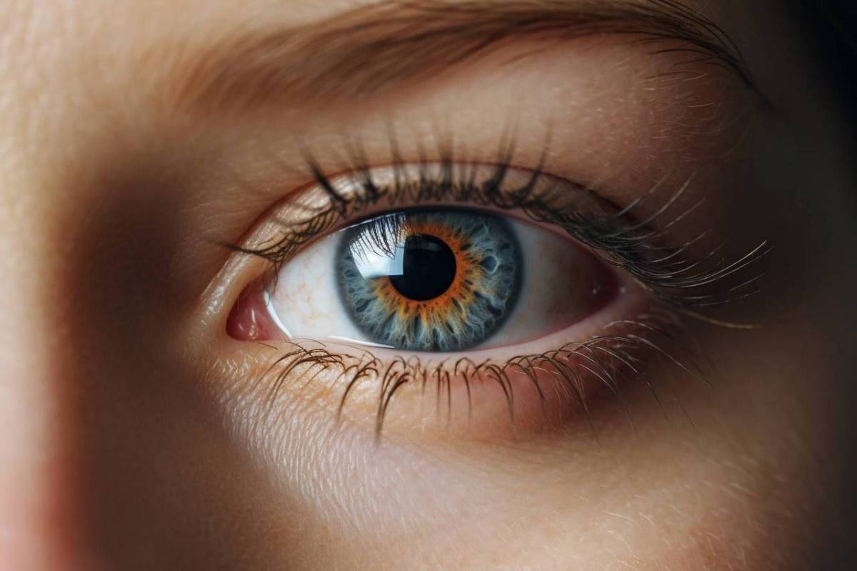 An eyelash grows for about 150 days, then falls out and starts to grow again.