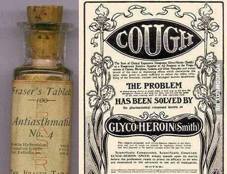From 1898 to 1910, cough medicine for children was a bit strange.
The thing is, it was made from he...