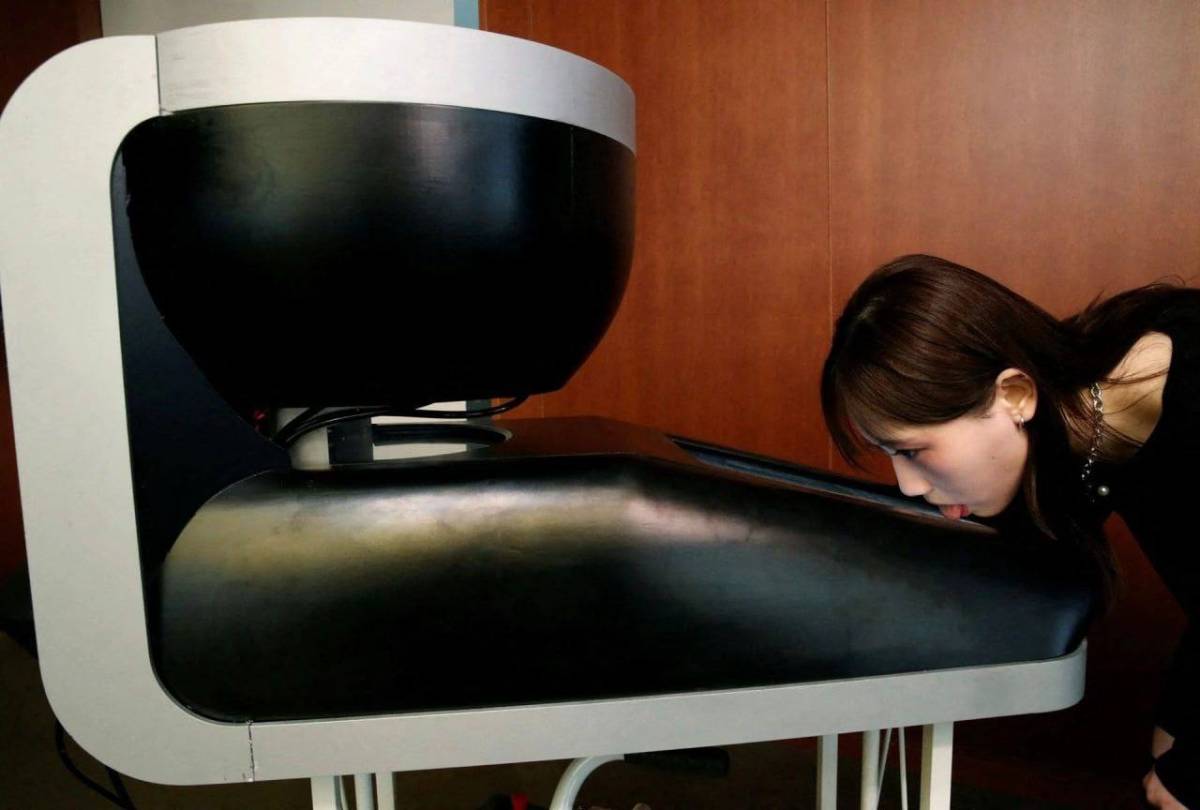 Japan has created a prototype TV capable of transmitting taste. To feel it, you need to lick the sc...