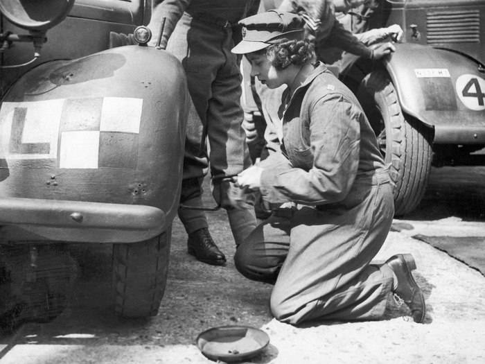 Queen Elizabeth II was a trained mechanic. When she was 16, the Queen joined the British employment...