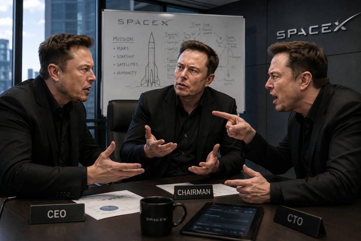 🚨 UPDATE: Elon Musk will remain CEO, CTO, and Chairman of the Board of SpaceX following the company...