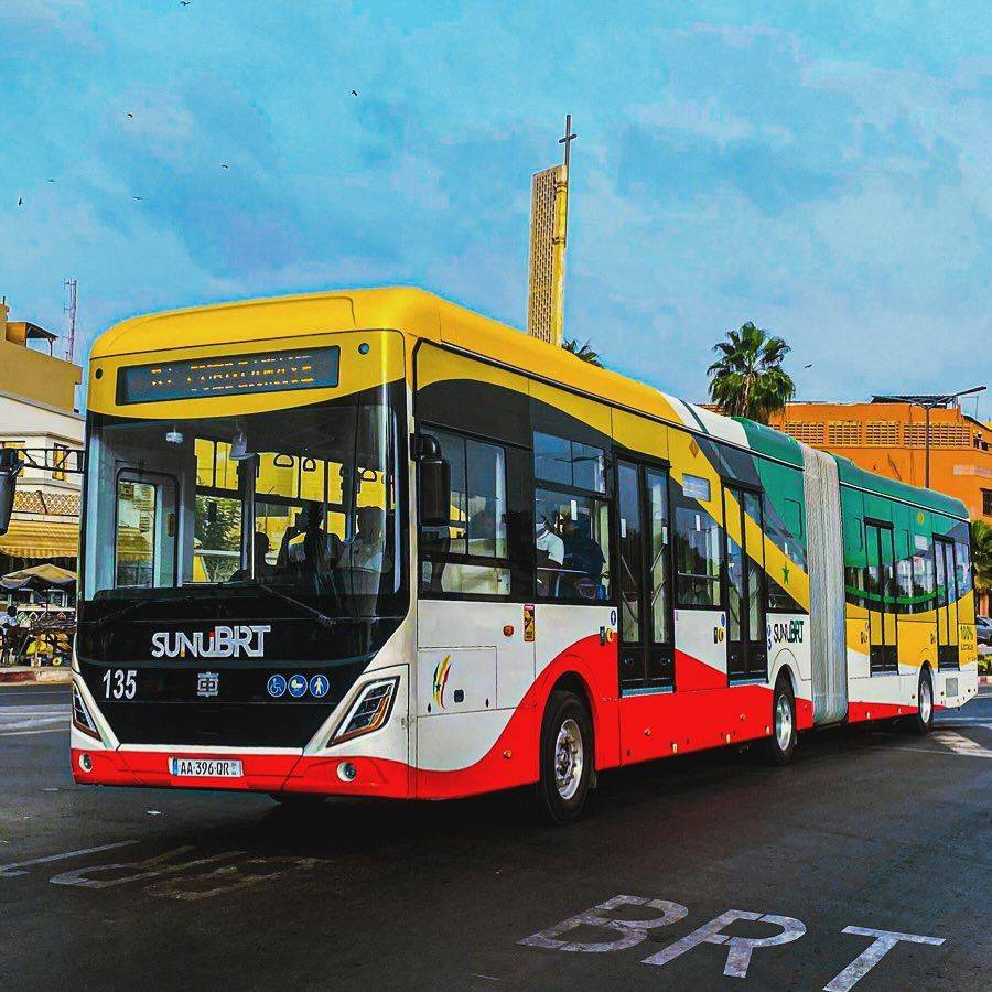 Senegal πΈπ³ launched Sub-Saharan Africa's first electric Bus Rapid Transit (BRT) network in Dakar in...
