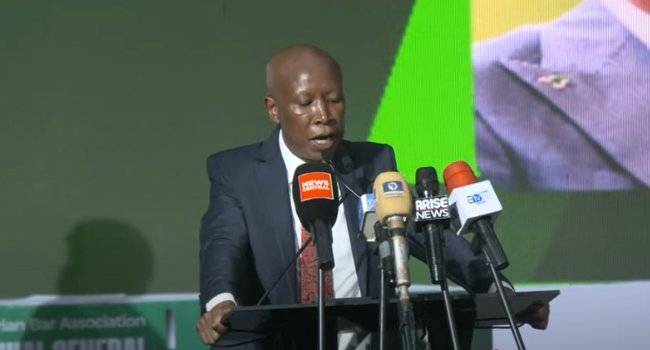 Julius Malema of South Africa πΏπ¦ calls for a single African presidency, a common currency, and a bor...