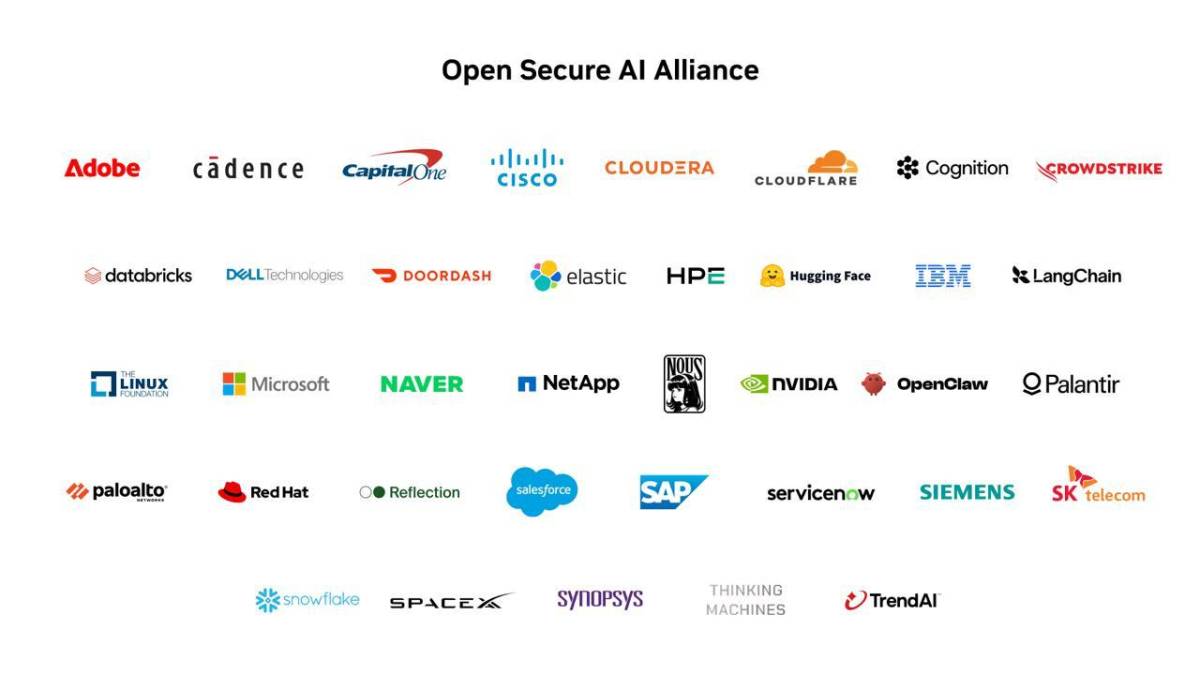 ๐ฅ JUST IN: NVIDIA and 35+ tech firms launched the Open Secure AI Alliance to advance open-source AI...