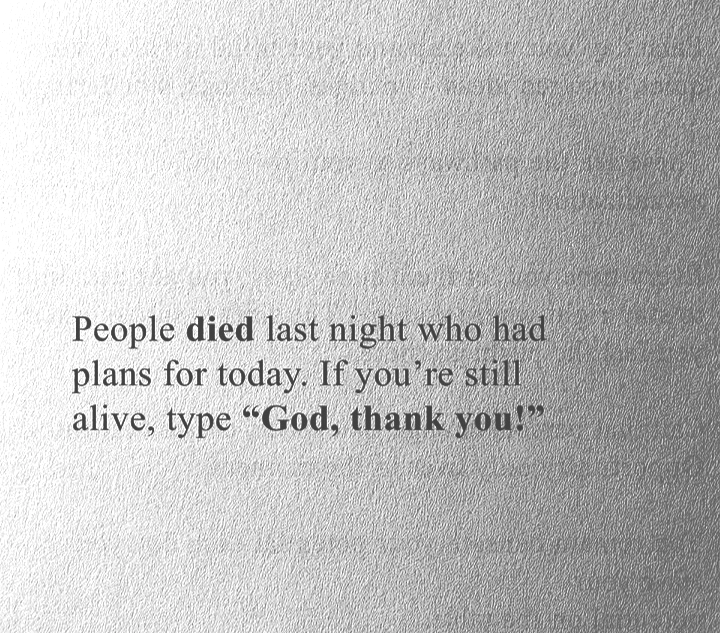 God thank you for everything ๐