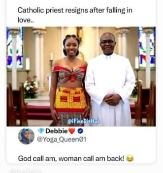 I think it's time our church priests should start getting married,to stop this insolence,as it's tar...