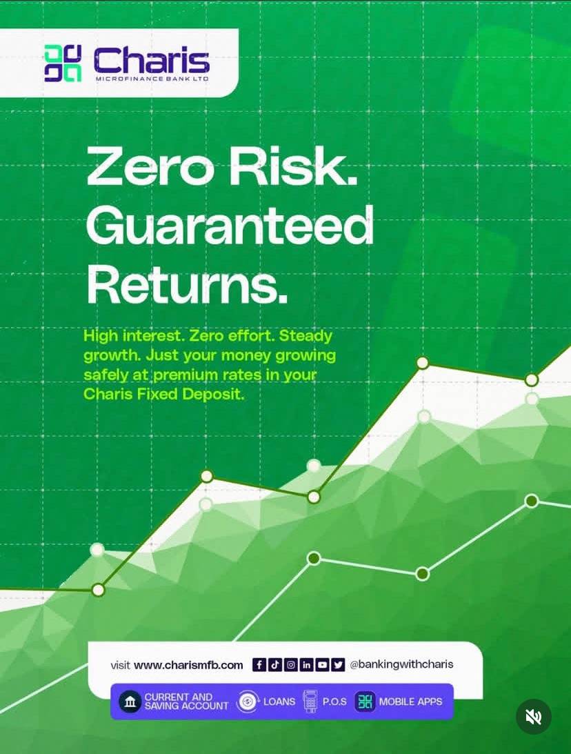 Peace of mind is knowing your money is safe — and still growing. With Charis Fixed Deposit, you enjo...