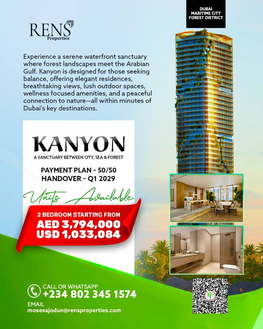 *Dubai Real Estates Brokers*
Moses Ajodun Sell Dubai Investment Real Estates @RensProperties Dubai...