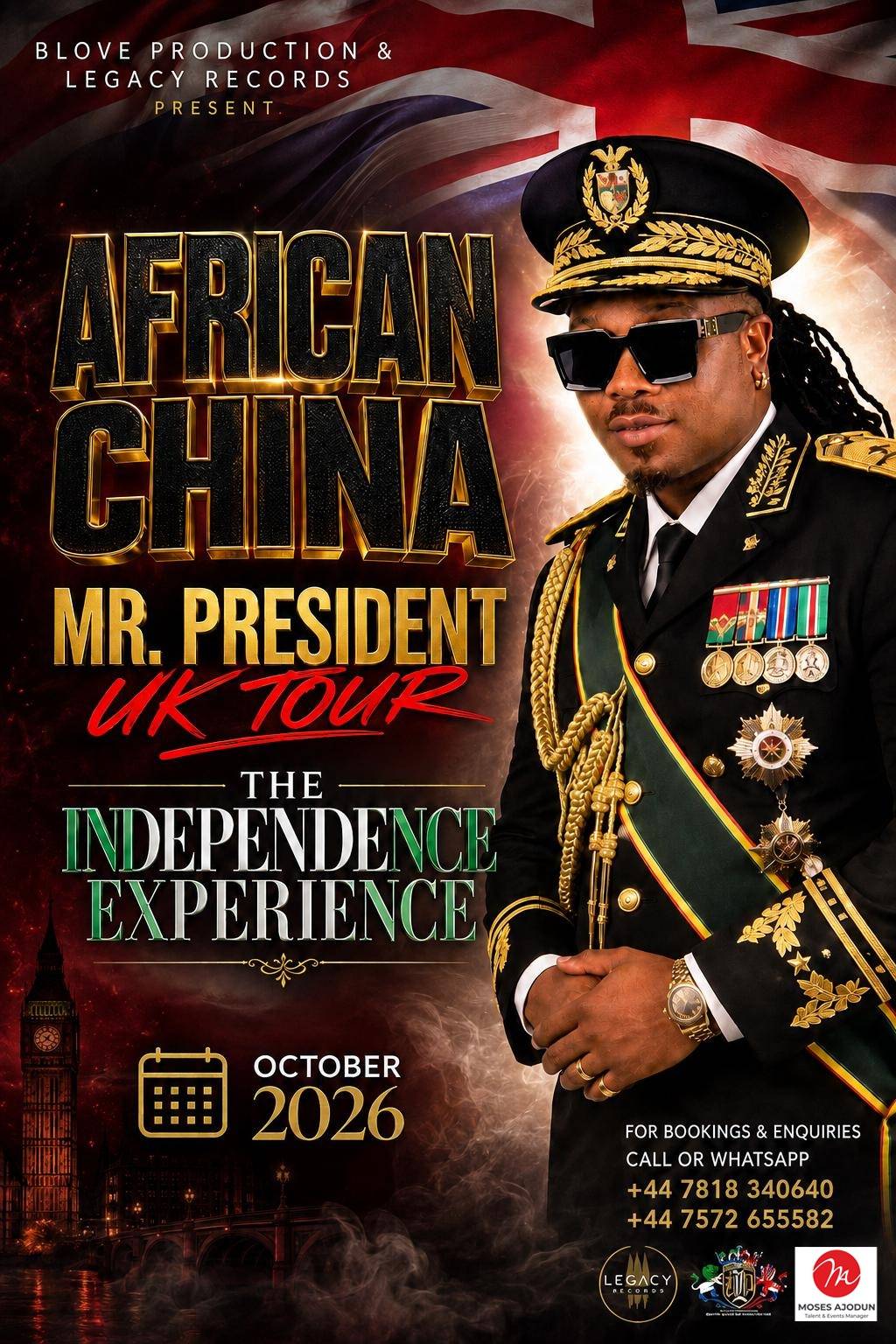 PERFORMER
@realafricanchina
@performersnite
@legacy_records_ltd
@mosesajodun