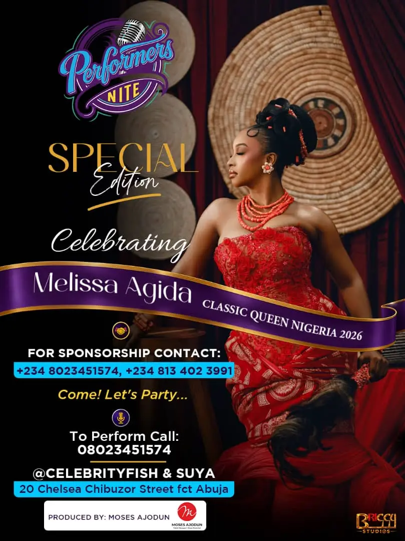 Performers Nite 
@performers_nite
@realmosesajodun
#ABUJA