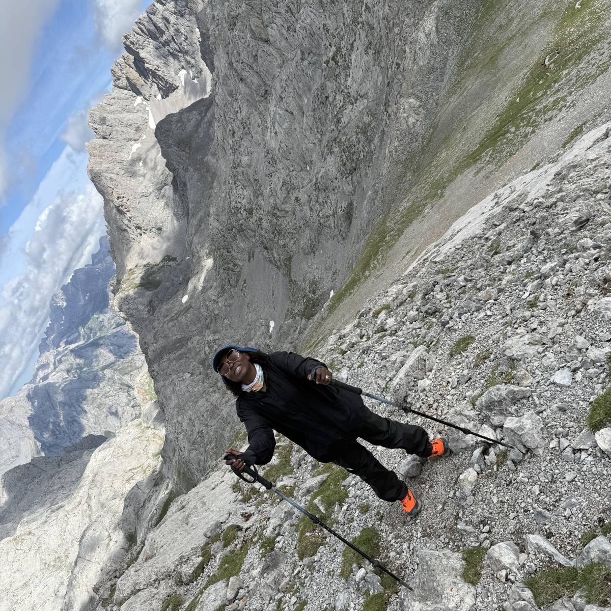 I did it… even with the fear that the next step would be my last… even with the voices in my head sa...
