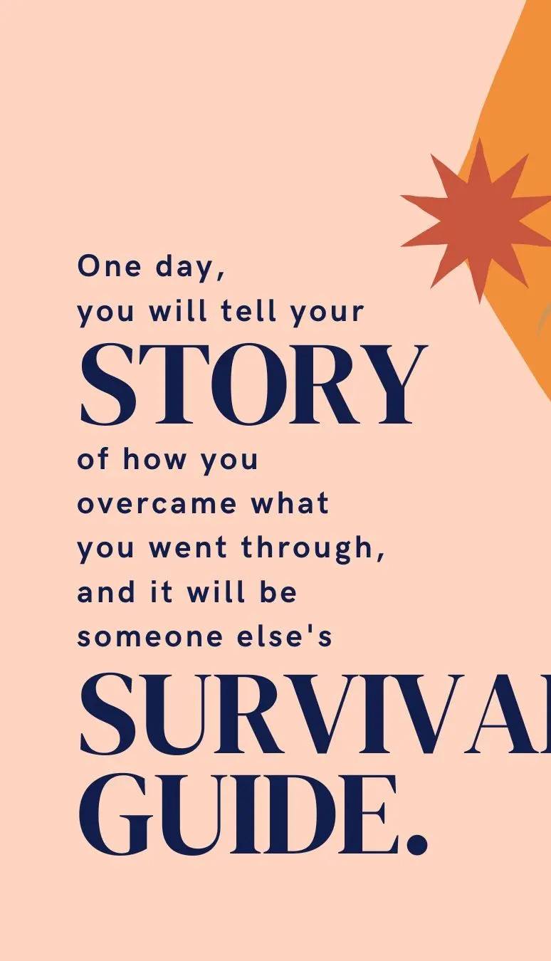 Let your act, tell story