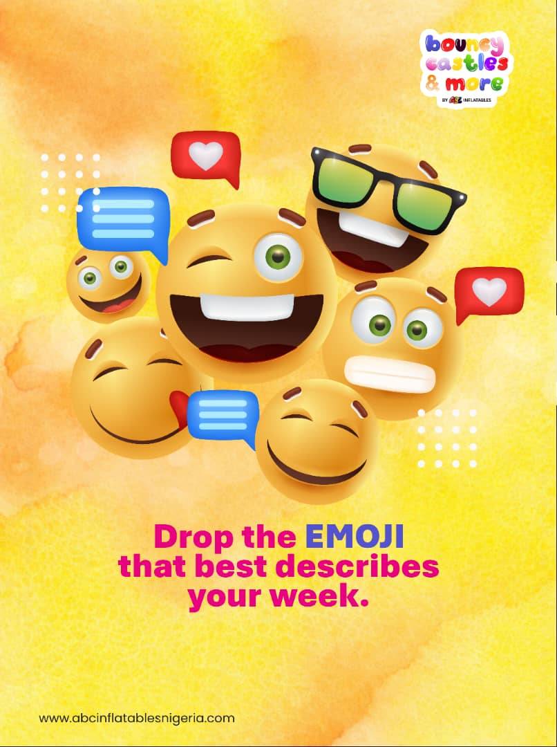 "Drop the emoji that best shows your mood for the week Let’s see those vibes roll in!
For bookings:...