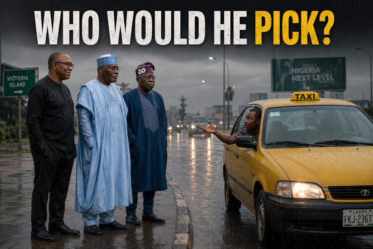 ๐๐ง๏ธ One taxi. Three passengers.
The driver says he can only pick ONE person.
Who do you think gets...