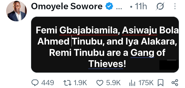 🚨SOWORE IS NOT BACKING DOWN 😃