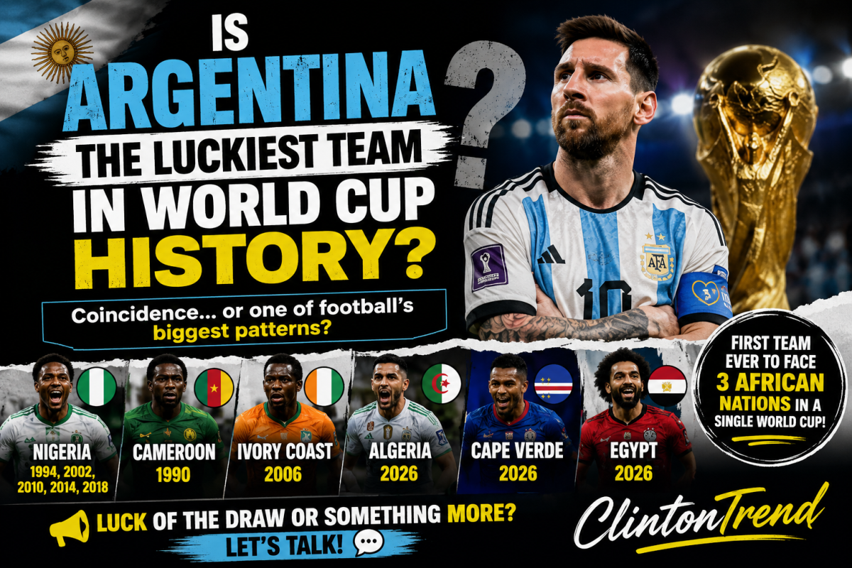 ๐จ Is Argentina the Luckiest Team in World Cup History? ๐ค๐
Coincidence... or one of football's big...