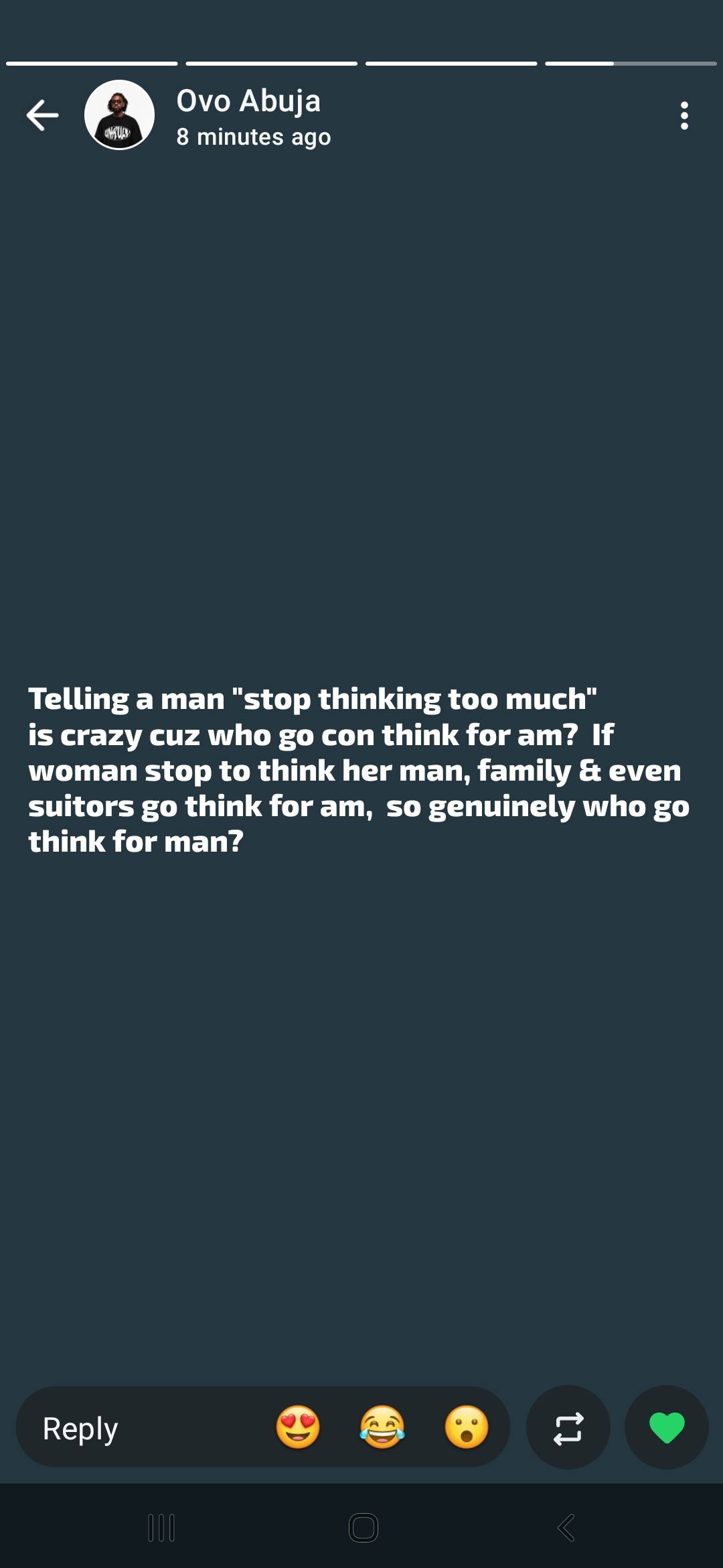 I wonder ๐