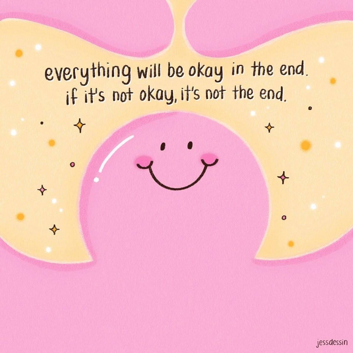 keep going babes 🩷✨ if it’s not okay, it’s not the end. drop a 🌟 in the comments. this is your rem...