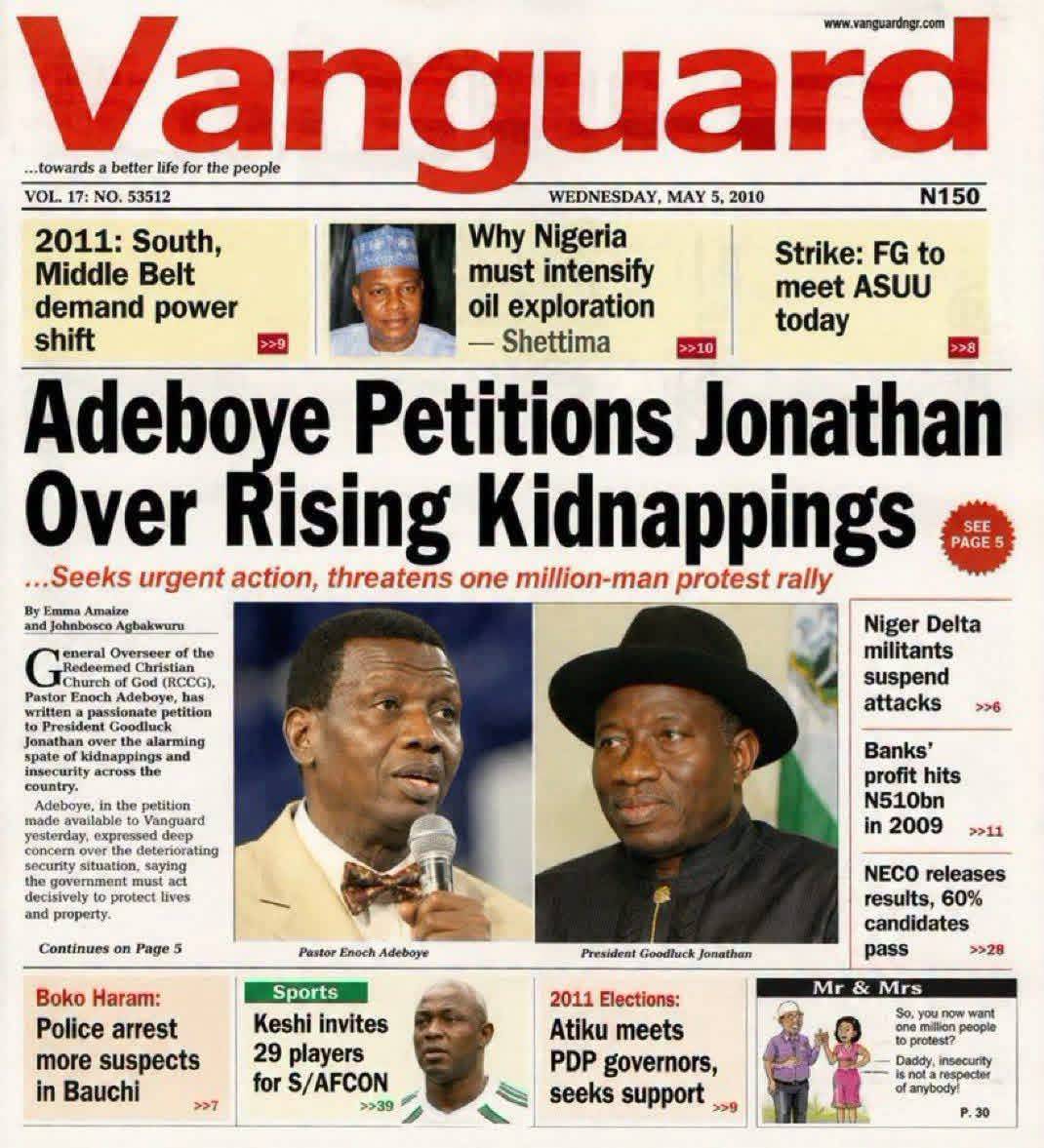 ONE MAN DIFFERENT VOICES - Tribalistic leaning
Pastor Adeboye then and now... Truth lost in transl...