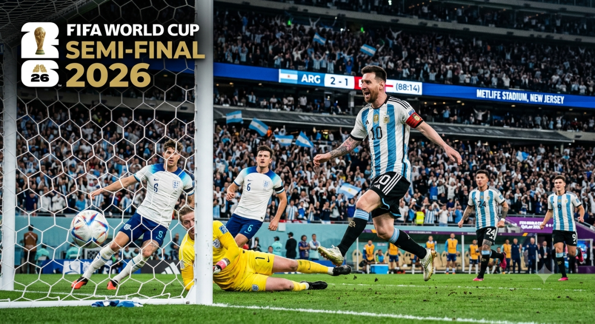 The outcome for Wednesday:s semi final. England team and their fans will cry an ocean 🪸
Messi no...