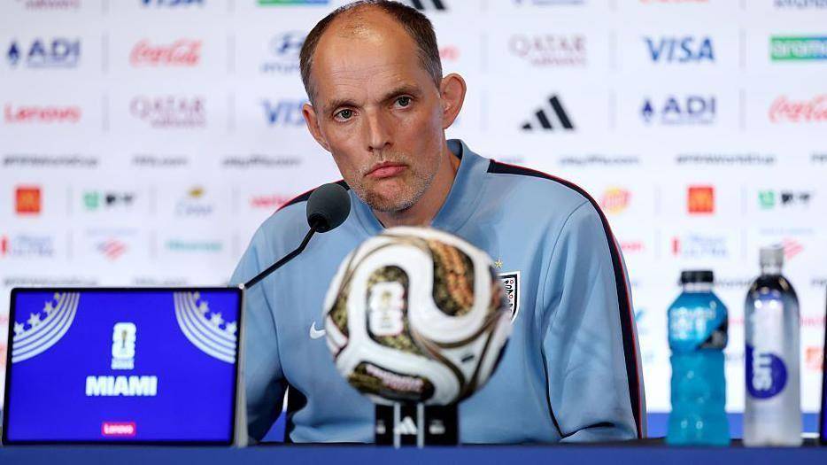 THOMAS TUCHEL takes a shot at England and the English people. YOU DON'T PLAY FOOTBALL WITH YOUR MOUT...