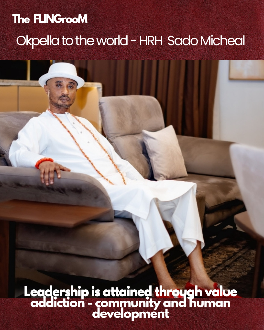 PEOPLE CENTRED LEADER
THE Okuokpellagbe of Okpella, King Sado Micheal is not concerned with pers...