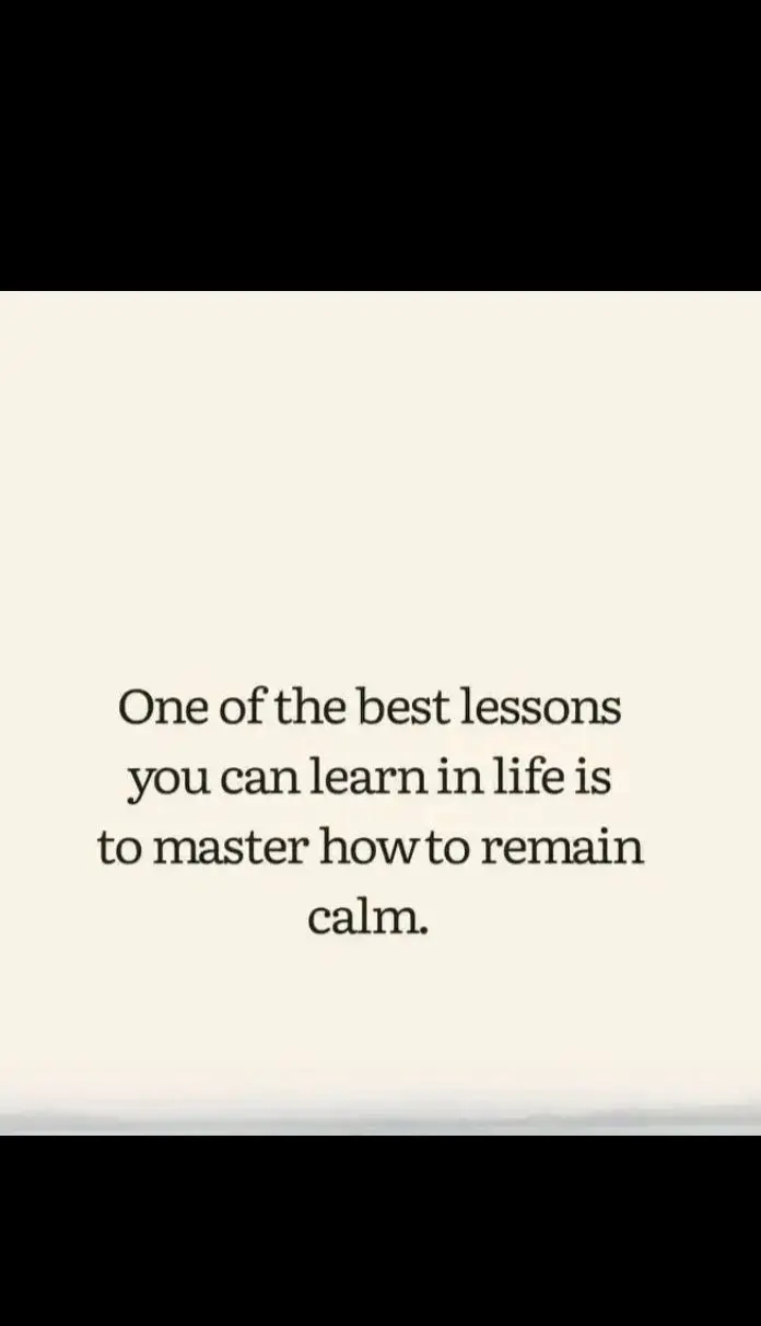 One of the best lessons you can learn in life is to master how to remain calm.
And motherhood taugh...