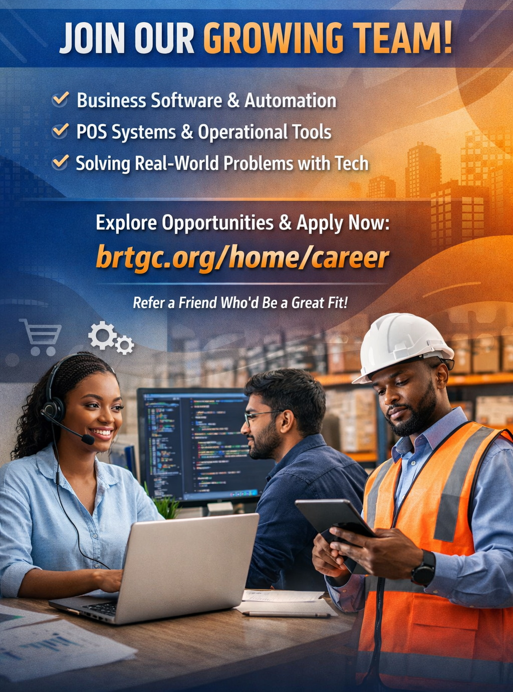We’re hiring at BRTGC (Bumis Rev Tech Global Concept).
As we continue to build and deploy scalable b...