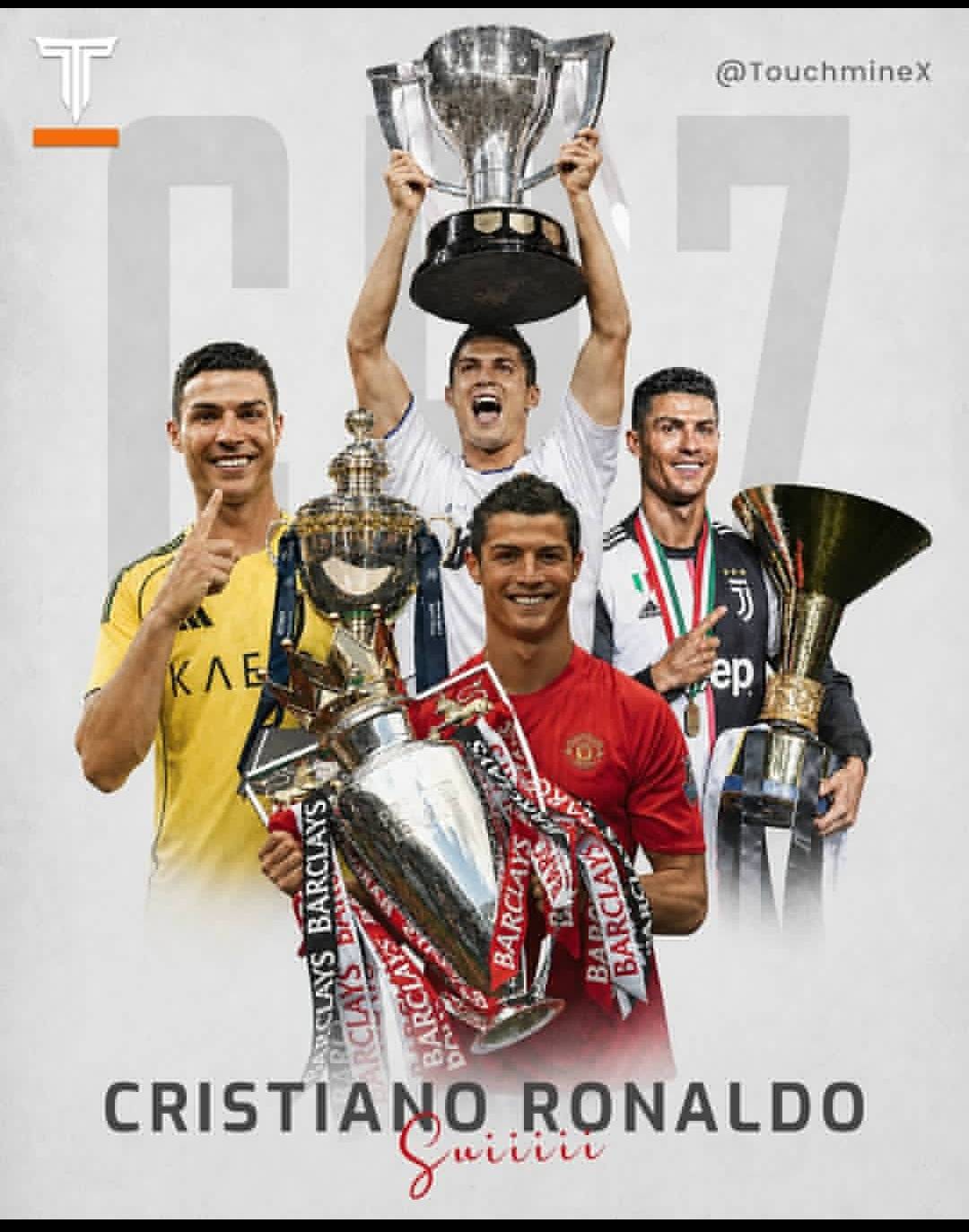 ๐จ๐ ๐๐ฅ๐๐๐๐๐ก๐: Cristiano Ronaldo becomes the first player to win ๐๐๐๐ ๐ฎ๐ titles, ๐๐จ๐ฅ๐๐๐ง ๐๐จ๐จ๐ญ, and ๐๐๐...