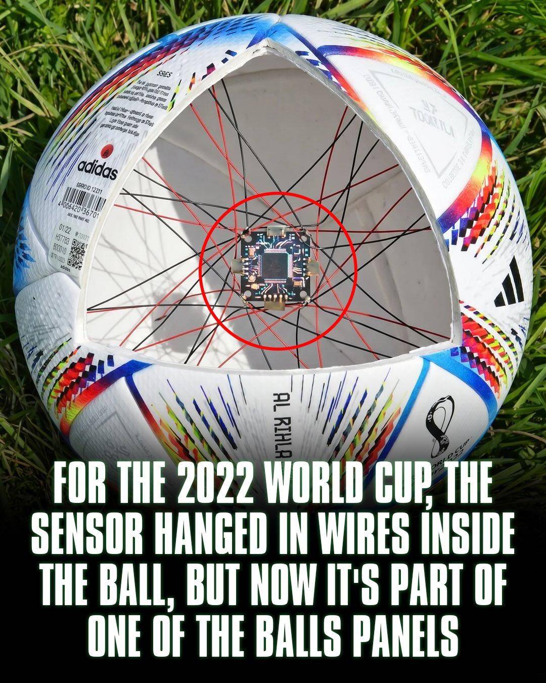 The 2026 FIFA World Cup ball will need charging before games 😳⚽️
A tiny sensor inside the ball tr...