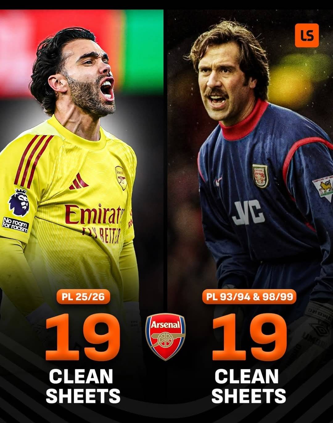 David Raya will have to wait until next season to try and break Arsenal’s clean sheet record in the...