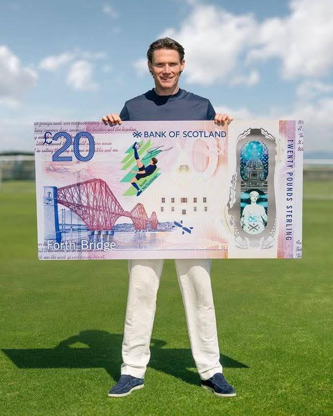 💷🏴 The Bank of Scotland has released a limited edition £20 note with its design inspired by...