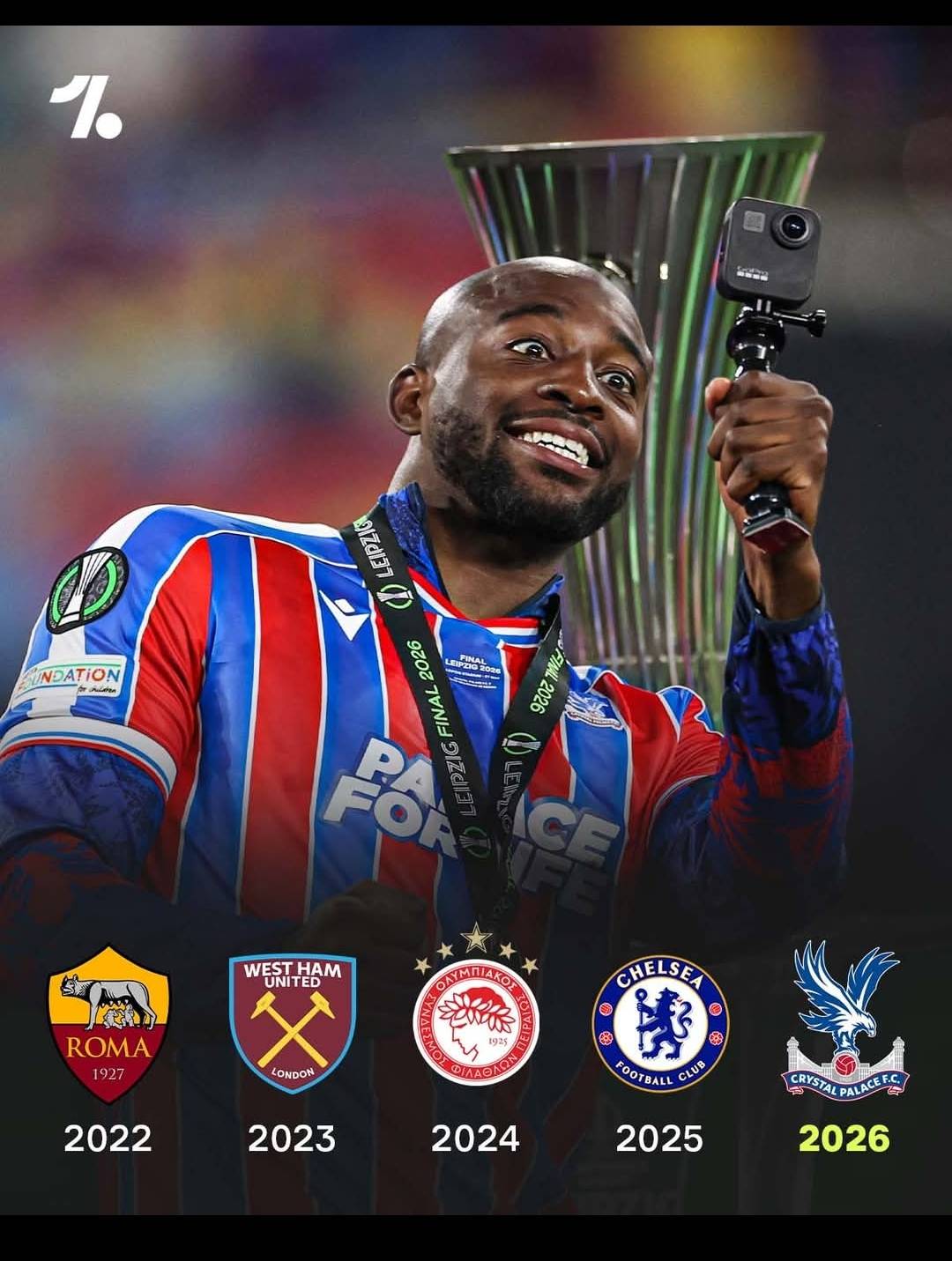 Crystal Palace make it three English Conference League winners in the past five seasons ๐ด๓ ง๓ ข๓ ฅ๓ ฎ๓ ง๓ ฟ๐