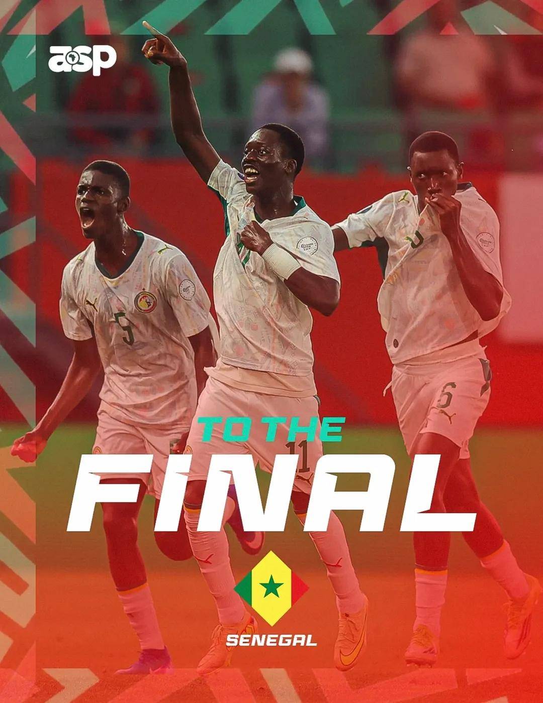 Senegal πΈπ³ hold their nerve in a tense penalty shootout against Morocco π²π¦ to seal a place in the U1...