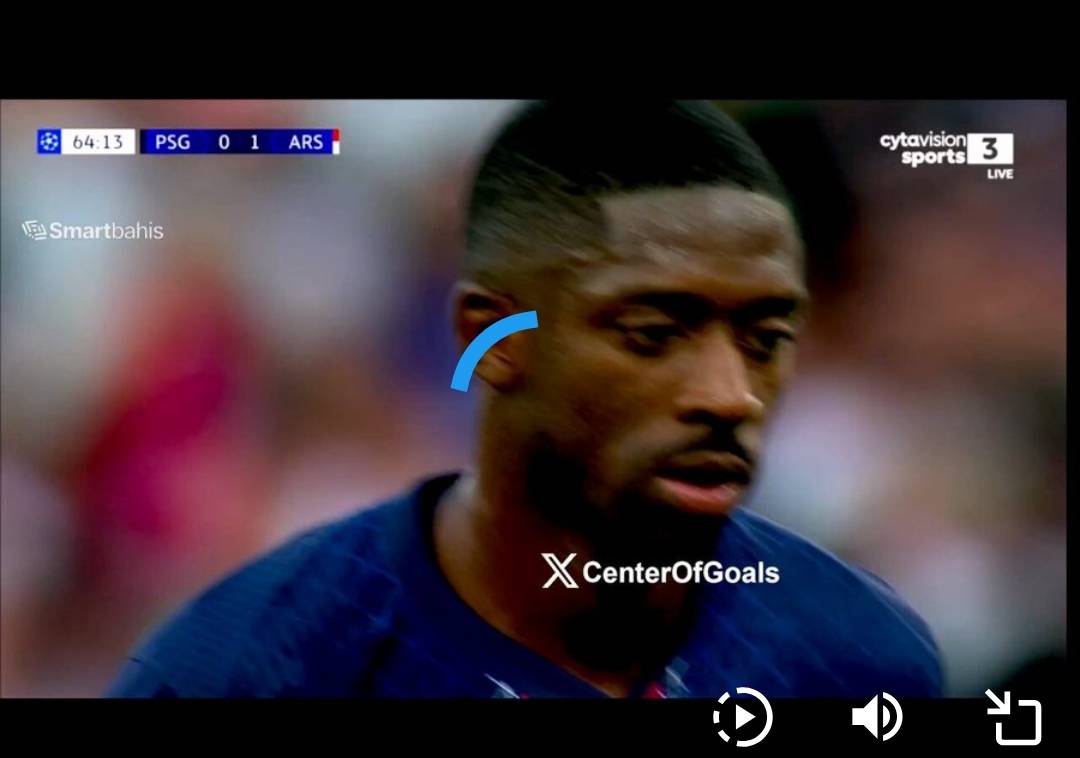 ๐จ๐จ| GOAL: OUSMANE DEMBELE SCORES THE PENALTY AND PSG ARE LEVEL!!!
PSG 1-1 ARSENAL