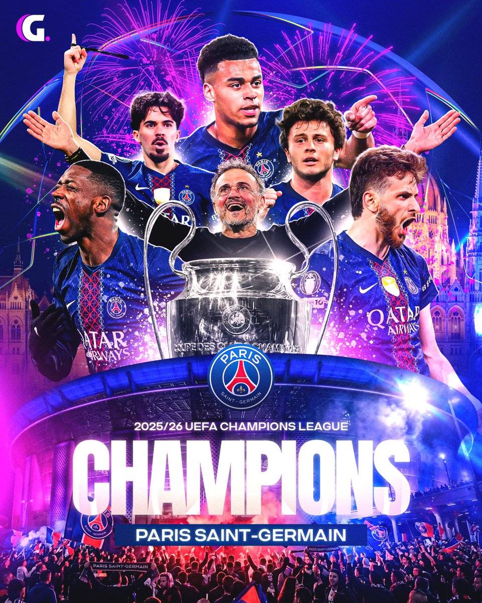 ๐จ๐จ| OFFICIAL: PSG ARE ๐๐๐๐๐๐๐๐๐ OF EUROPE ONCE AGAIN ๐ต๐
They have won the competition for the s...