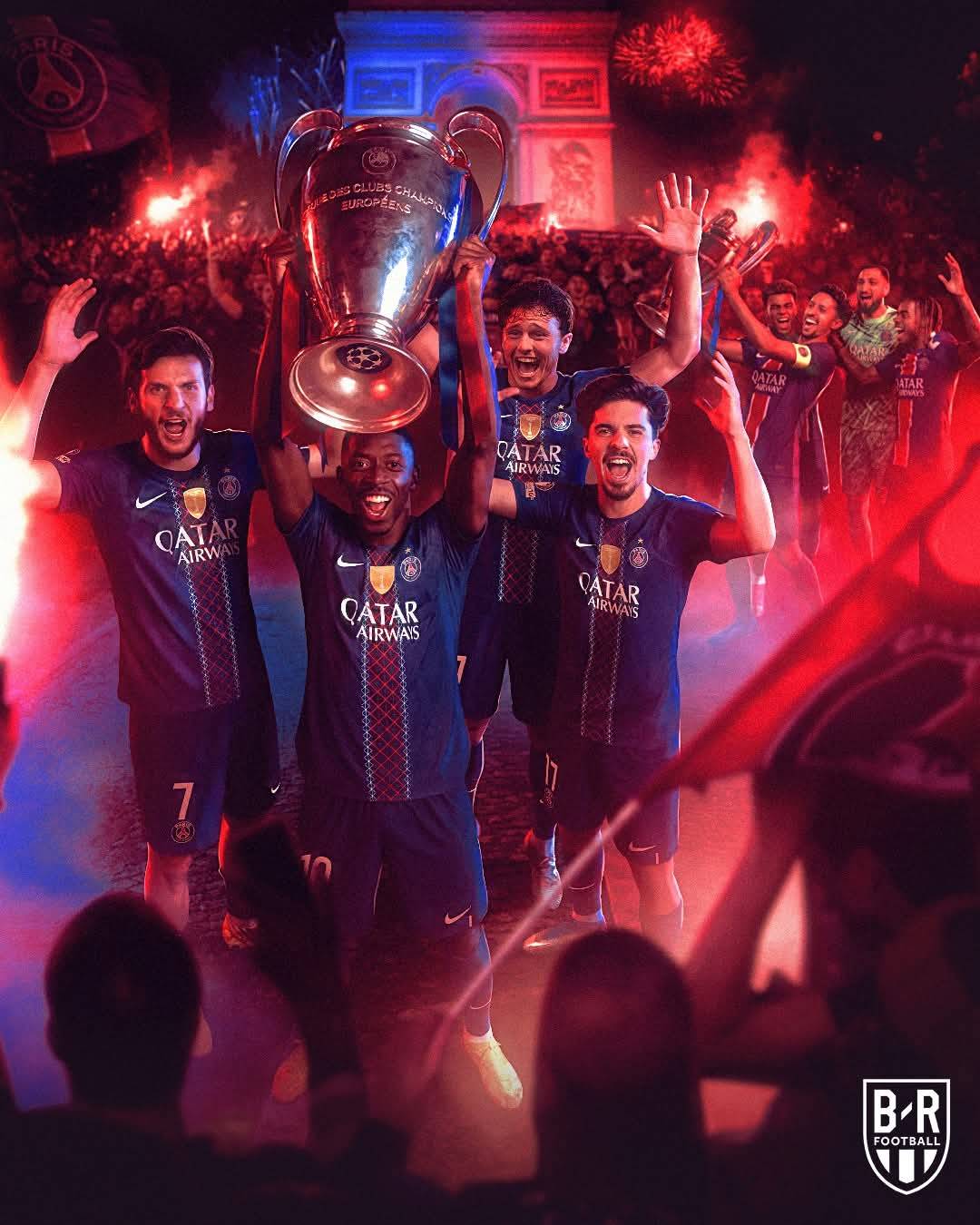 PSG WIN THEIR SECOND CONSECUTIVE CHAMPIONS LEAGUE TITLE 🏆🏆