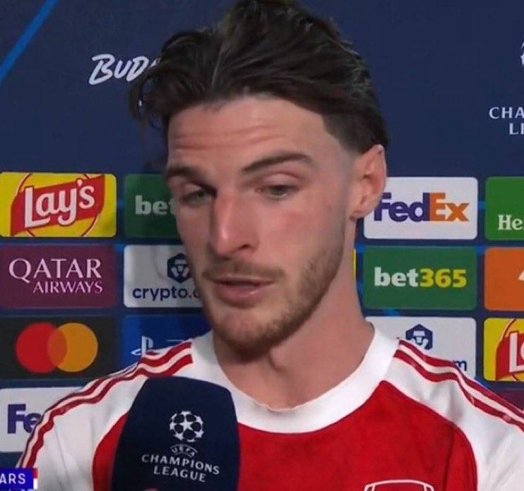 🚨🚨🎙️| Declan Rice on Gabriel and Eze missing the penalty: “We LOVE them and we're with them. This...