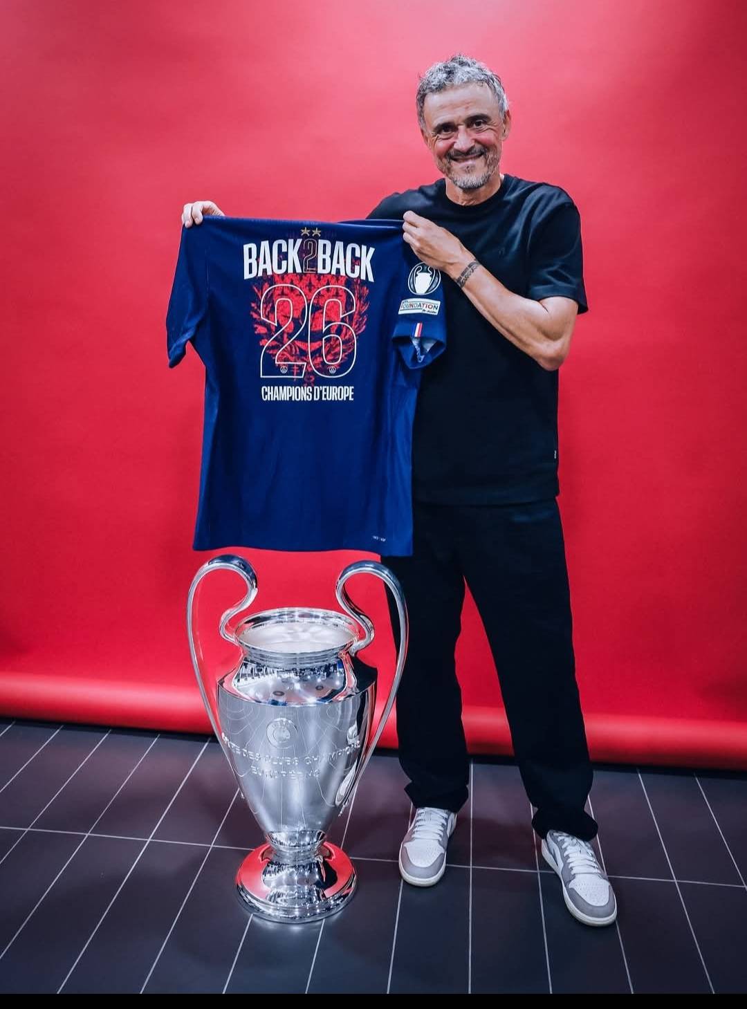 Luis Enrique becomes the most decorated coach in the clubโs history with 12 trophies. ๐๐ด๐ต